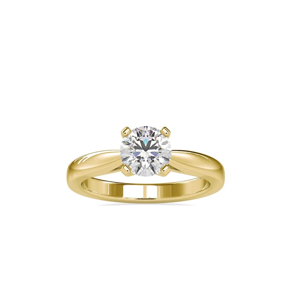 Round Diamond Solitaire Ring