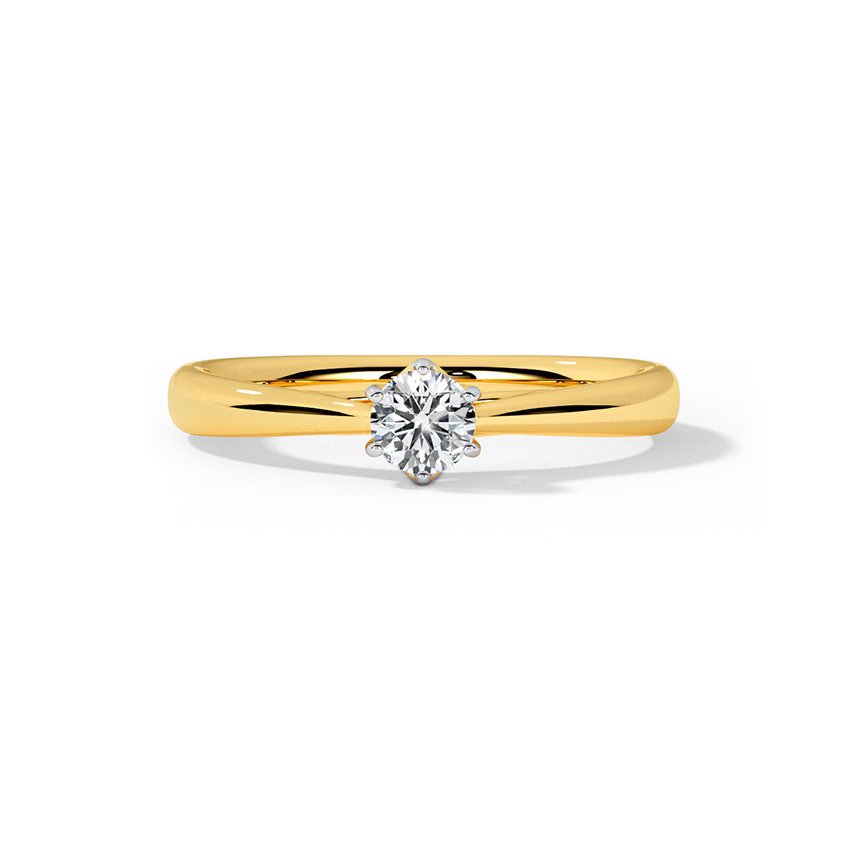 Berina Solitaire Ring, view 1