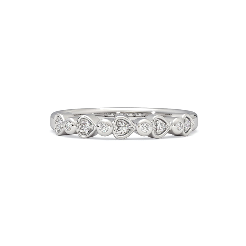 Chase your purpose 925 Silver Diamond Ring, view 1